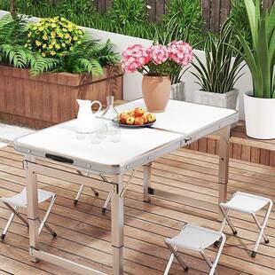 折叠桌户外简夜市摆摊地展推业可折桌子餐159桌椅便携式易促销桌