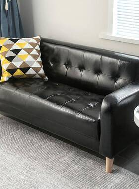 型双皮人沙发小卧室客厅现户代简58902约公寓沙发布艺沙发质沙发