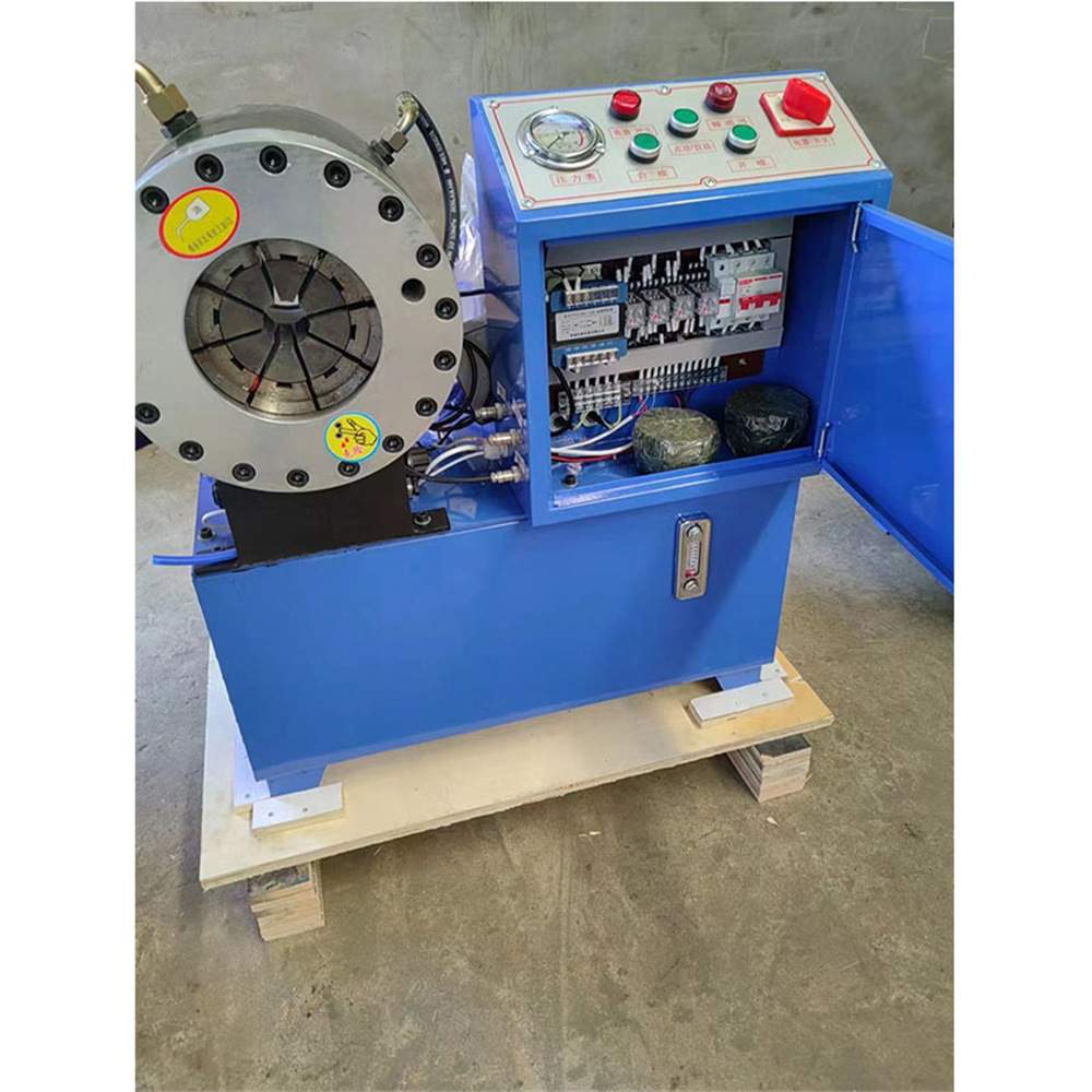 小型金属管材缩管机 全自动钢管对接机Pipe shrinking machine