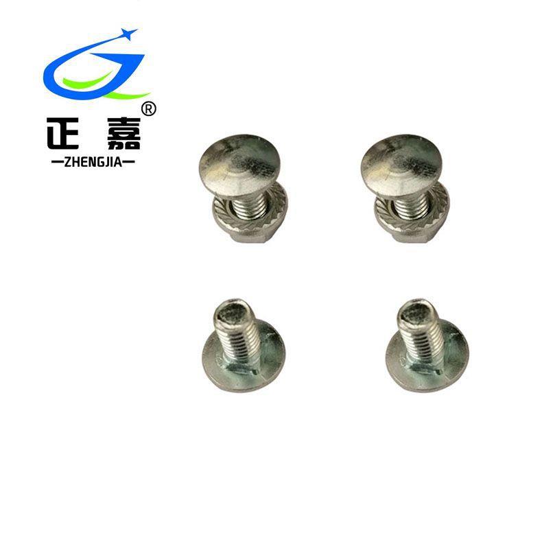 桥架配件桥架螺丝镀锌马车栓圆头方颈螺丝