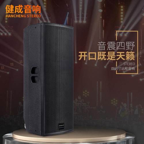 双15寸户外演出带轮音响大型演唱会设备婚庆典礼大功率舞台音响