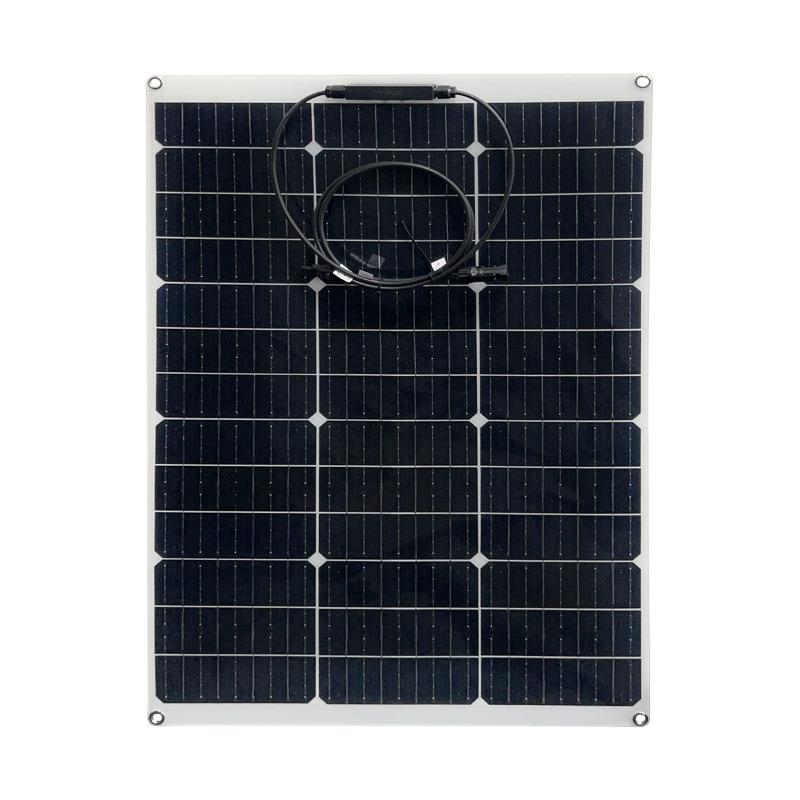 太阳能发电板单晶80W18V车棚游艇帆船适用太阳能充电板，光伏组件