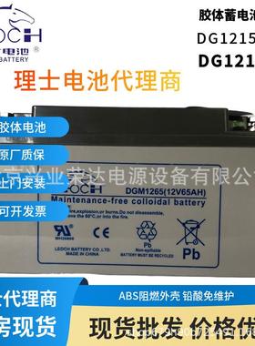理士胶体蓄电池DGM126512V65AH直流屏UPS电源通信基站电源