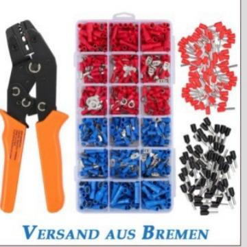 电商冷压端子组合650个棘轮式端子+管型端子+压线钳