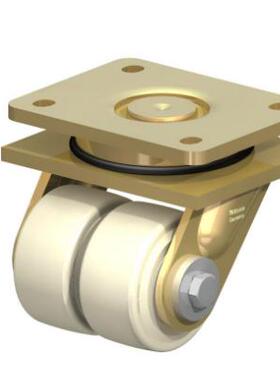 J-CVB60-D80-DB焊接钢重型负载双轮式万向脚轮怡合达负载1750KG