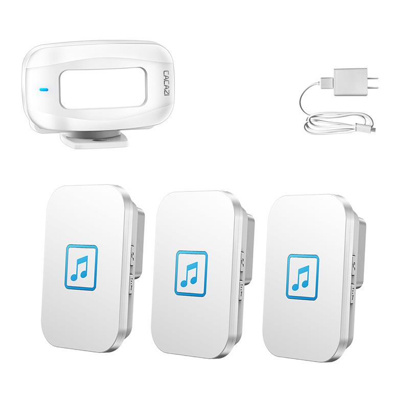 卡佳斯分体式您好欢迎光临电子迎宾器无线红外线进门店铺感应门铃