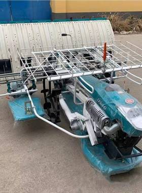 小型便捷液压播种机四冲程缸汽油种植机手扶步进式水稻插秧机