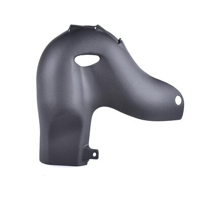 适用杜卡迪DucatiPanigaleV4V2改装碳纤维排气管盖外壳