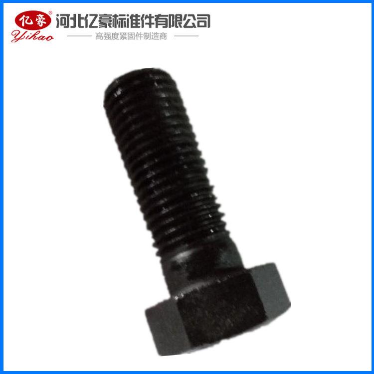 销售发黑高强度外六角螺栓全牙外六角内六角螺栓M30