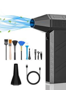 X6暴力涡轮风扇130000RPM52+M/S无刷电机工业吹尘风扇暴力风扇