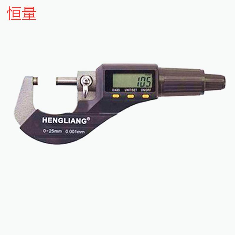 恒量0-25MMX0.001/25-50MMX0.001销售数显外径千分尺
