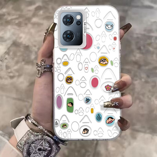 适用oppoReno7手机壳Reno7pro女新款opporone7SE全包防摔reon75G系列硅胶外壳opp0pp0ppor保护套5G撞色元气壳