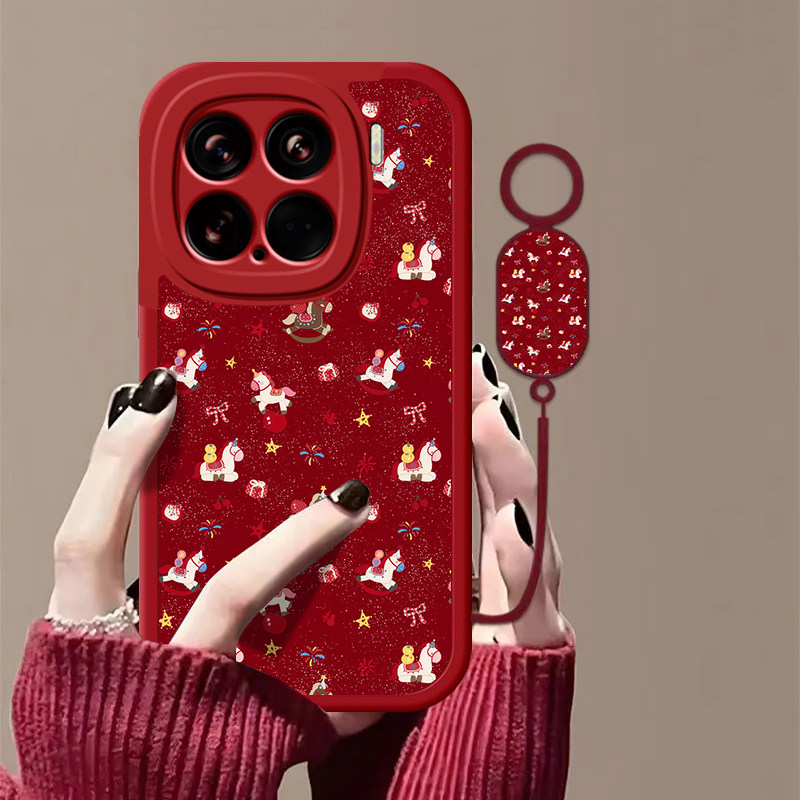 满屏小马烟花适用于小米17/15手机壳卡通时尚小米14/13pro带挂绳红米k90全包防摔14/13小众高级女硅胶保护套,3C数码配件,手机保护套/壳,淘宝优惠券,粉丝福利购,淘宝优惠卷