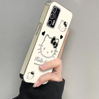 真我q3pro手机壳新款realmeq5i黑蝴蝶结电镀q2i/q5x全包防摔OPPO真我X7pro保护套女生Q3S狂欢版卡通q2pro外壳