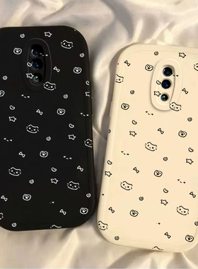 适用opporeno手机壳新款reno2z男女款renoZ软硅胶保护套reno2升降摄像头rone10倍变焦版全包防摔外壳星星猫咪