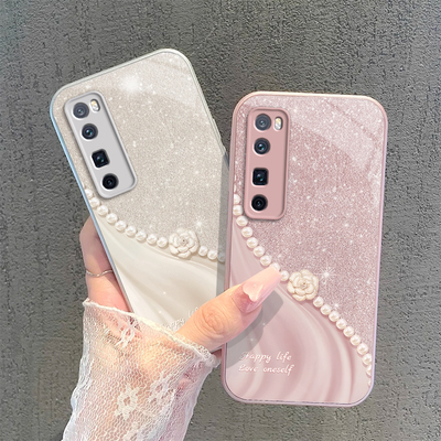 华为Nova7Pro手机壳JERAN20保护5G套Nova7Pro新款noⅴa7Por曲面屏n0va防摔Pr0全包novapro液态玻璃nove高级感