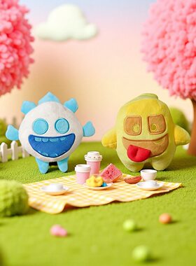 Supercell皇室战争复仇滚木飞龙宝宝治疗精灵抱枕玩偶周边