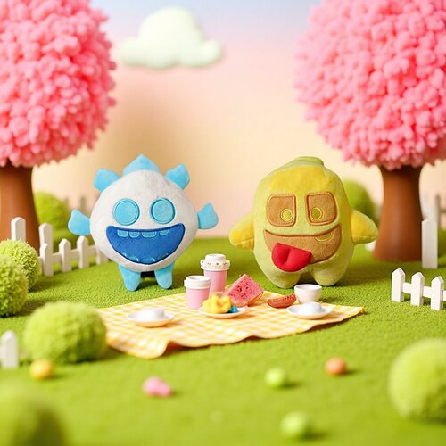 Supercell皇室战争复仇滚木飞龙宝宝治疗精灵抱枕玩偶周边
