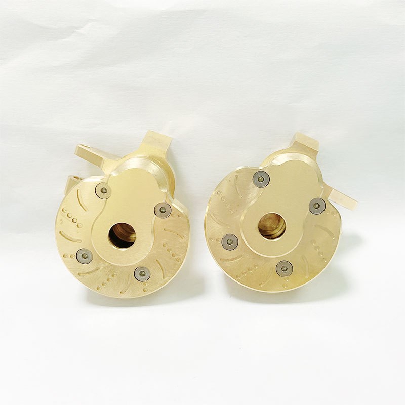 Capra1.UTB SCX10 III 三代铜配重转向杯 齿轮盖配重套装