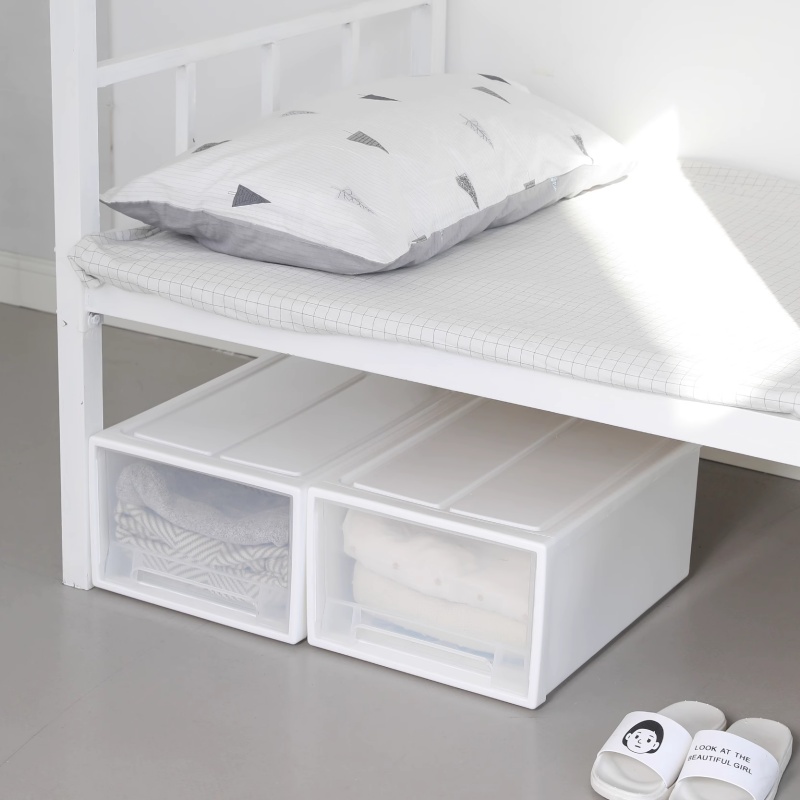 宿舍抽屉式收纳箱加厚塑料