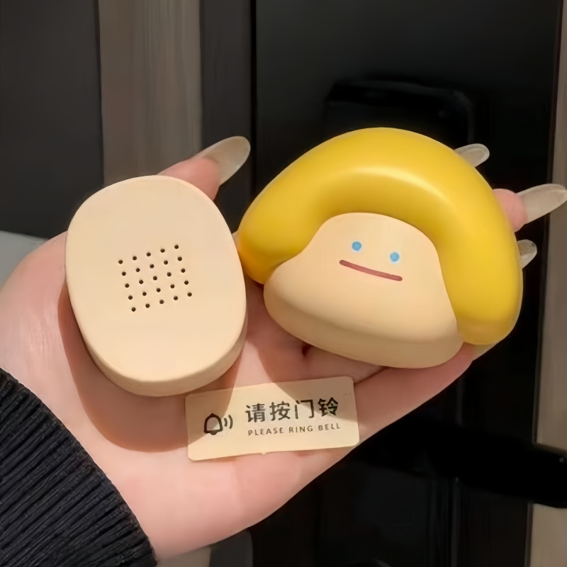 可爱门铃电子无线家用多巴胺门钟
