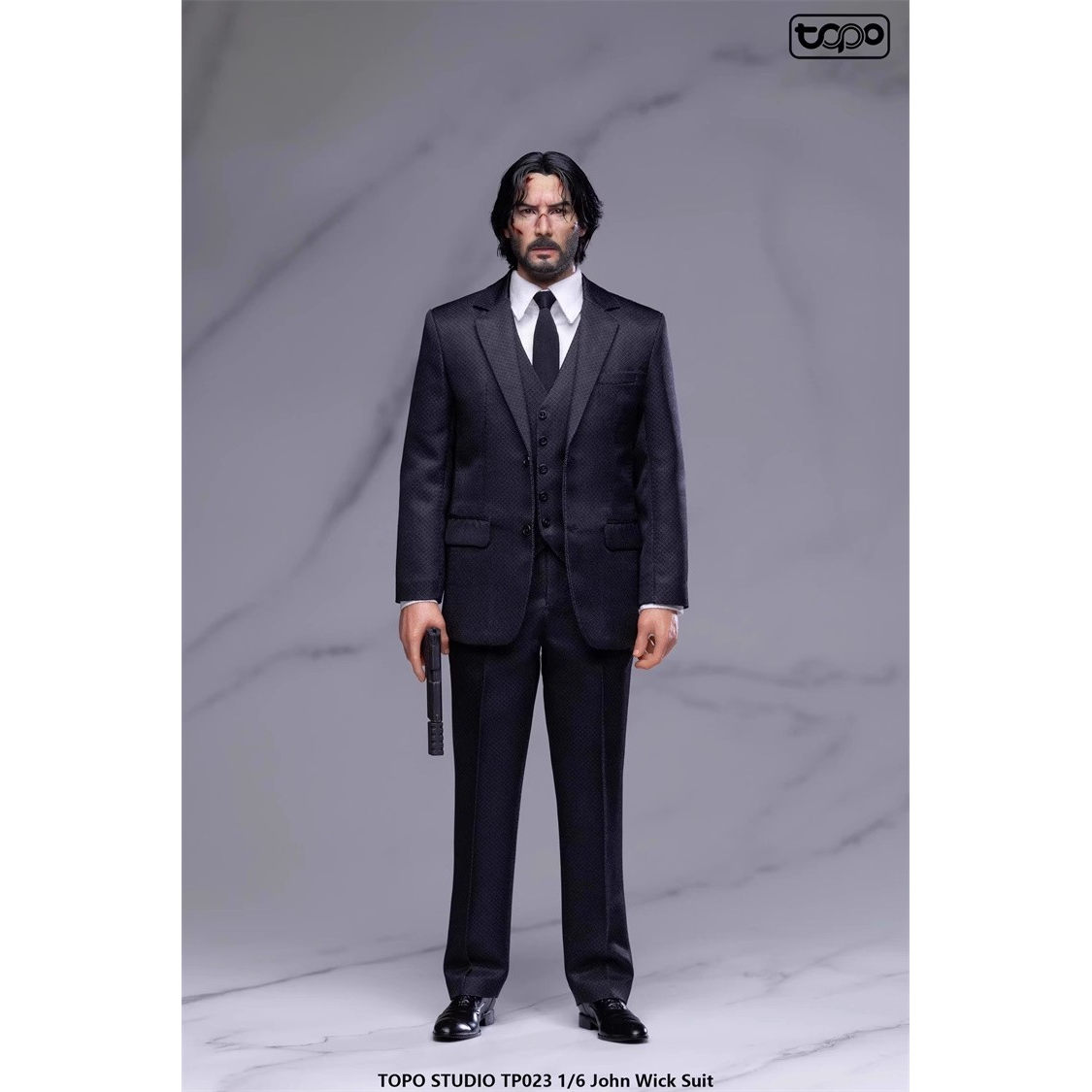 TOPO STUDIO TP023 疾速追杀4 杀神 1/6 服装吊卡