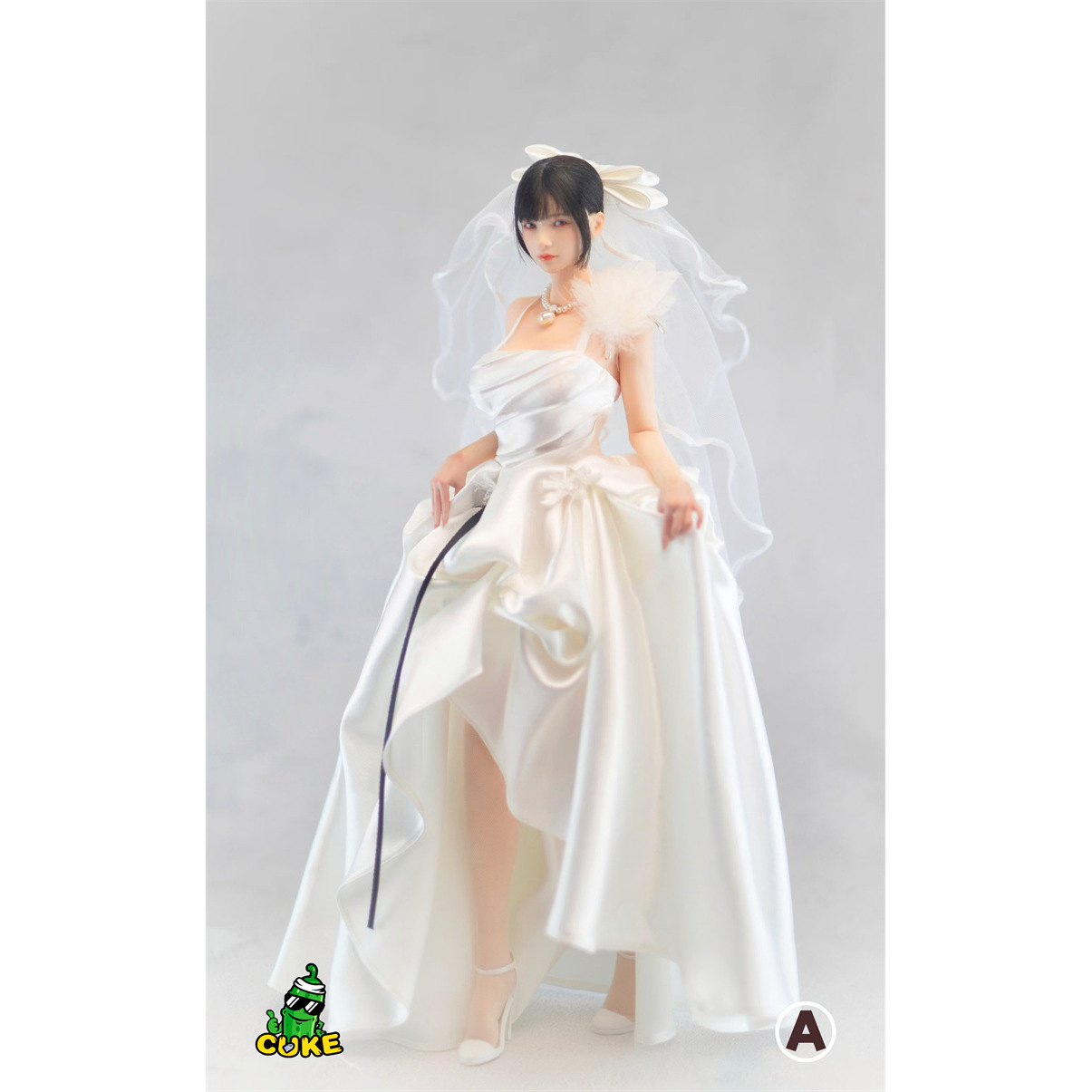 CUKE TOYS 法式轻奢吊带抹胸性感婚纱礼服 服饰A款