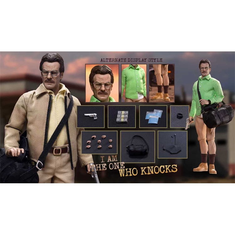 闪回工作室 M087 1/12 老白2.0套装 可动人偶