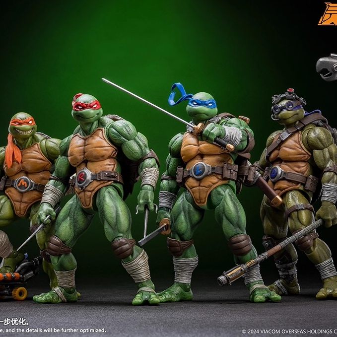 灵机魂 忍者神龟 莱昂纳多 拉斐尔 米开朗基罗 多纳泰罗