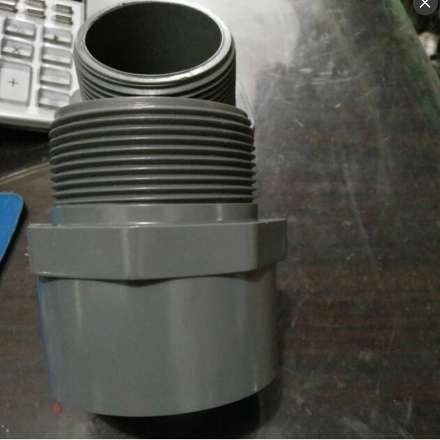 UPVC外丝直接PVC外丝直接外牙直接外牙直通32 40 50 63 75 90 110