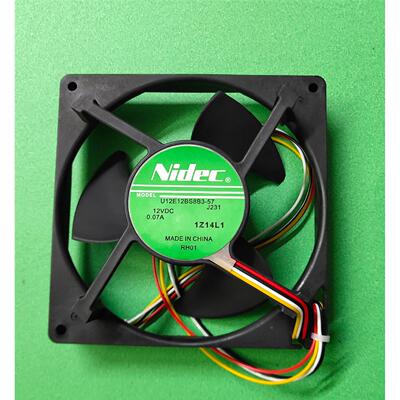 NIDEC U12E12BS8B3-57 J23112v0.07A 防水 静音 散热风扇