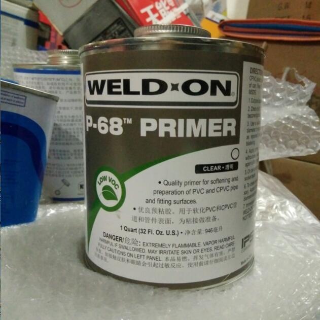 正品IPS WELD-ON  P68清洗剂  P-68清洗剂 清洁剂 预粘胶 946ML桶