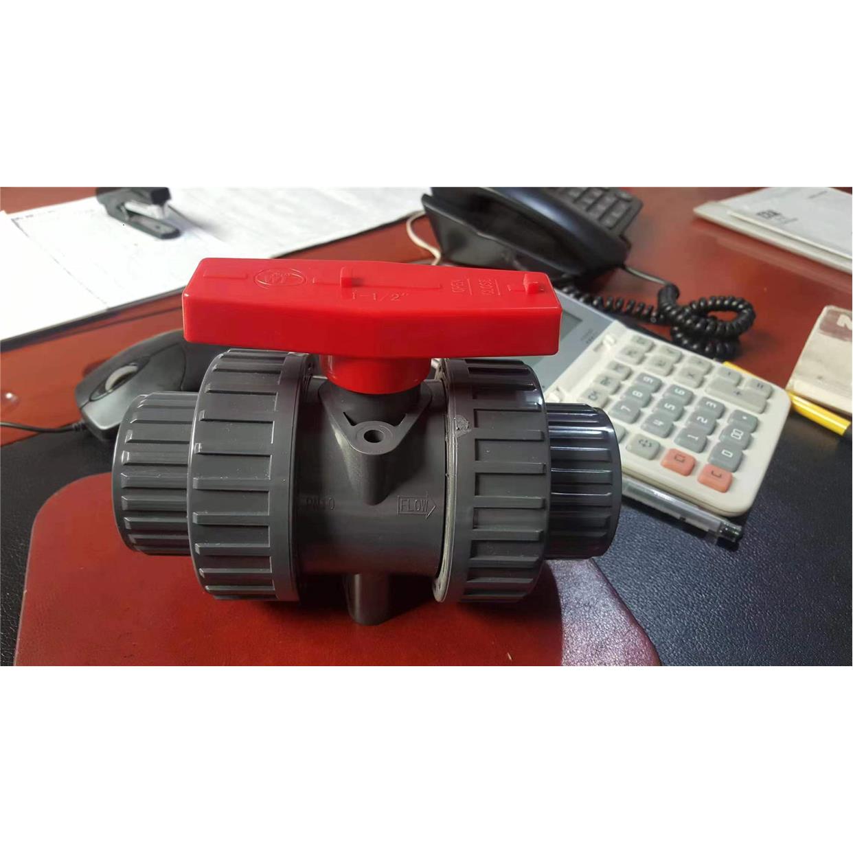 WF球阀UPVC球阀UPVC双活接球阀PVC球阀化工双活接双由令球阀20-63