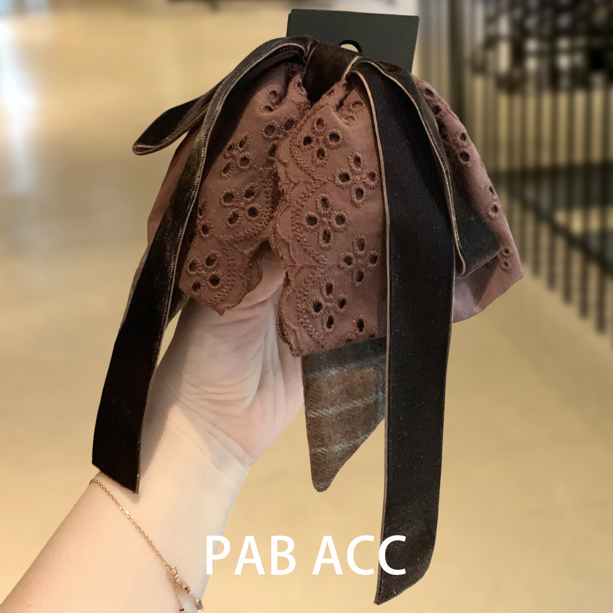 韩国复古秋冬美拉德镂空蕾丝蝴蝶结马尾抓夹子丝带飘带盘发抓发饰,饰品/流行首饰/时尚饰品新,发饰,淘宝优惠券,粉丝福利购,淘宝优惠卷