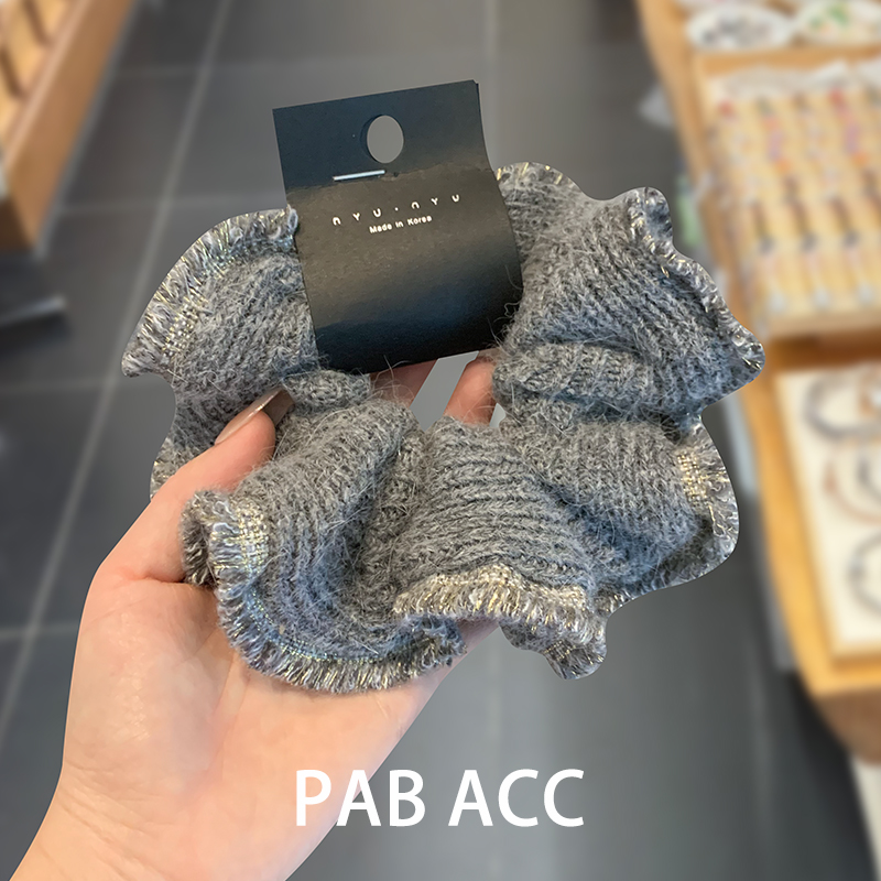 肥肠圈布艺韩国花边头绳