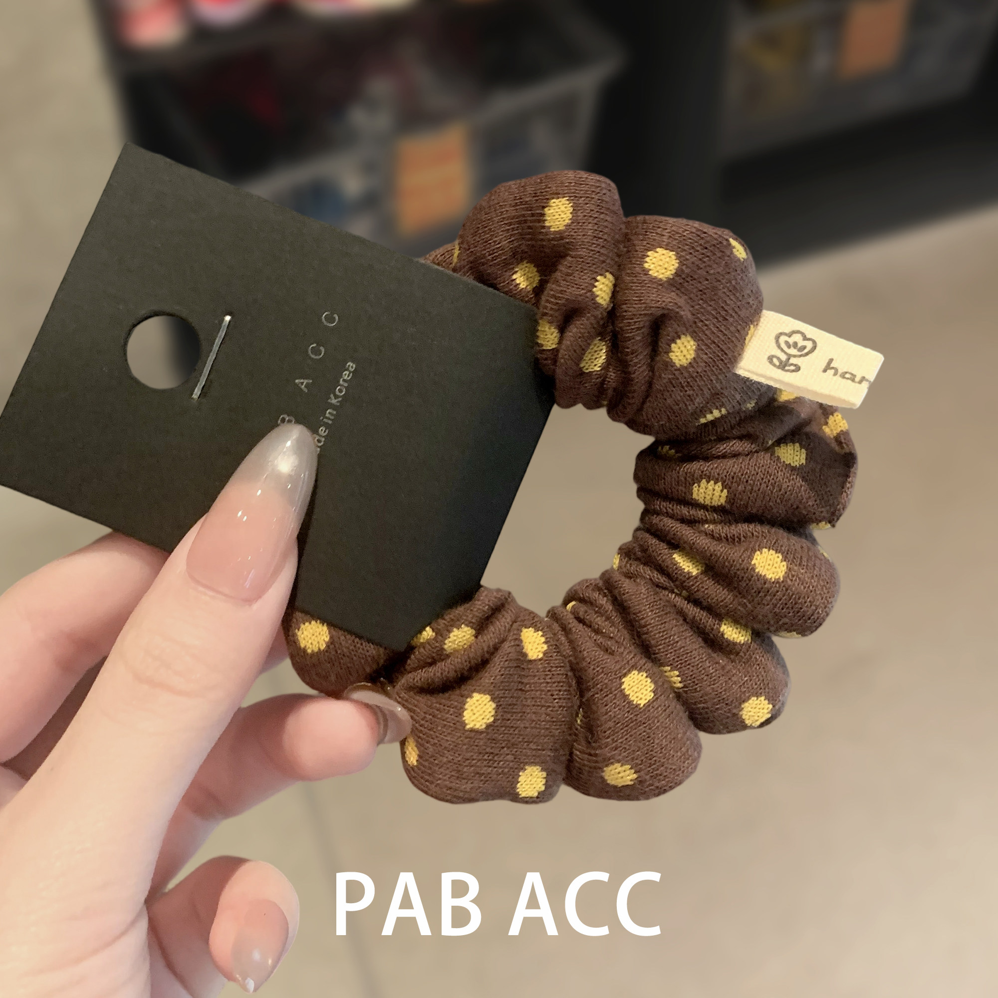 韩国软糯针织波点发圈甜美气质复古扎头发绳头饰日常小众弹力皮筋,饰品/流行首饰/时尚饰品新,发饰,淘宝优惠券,粉丝福利购,淘宝优惠卷