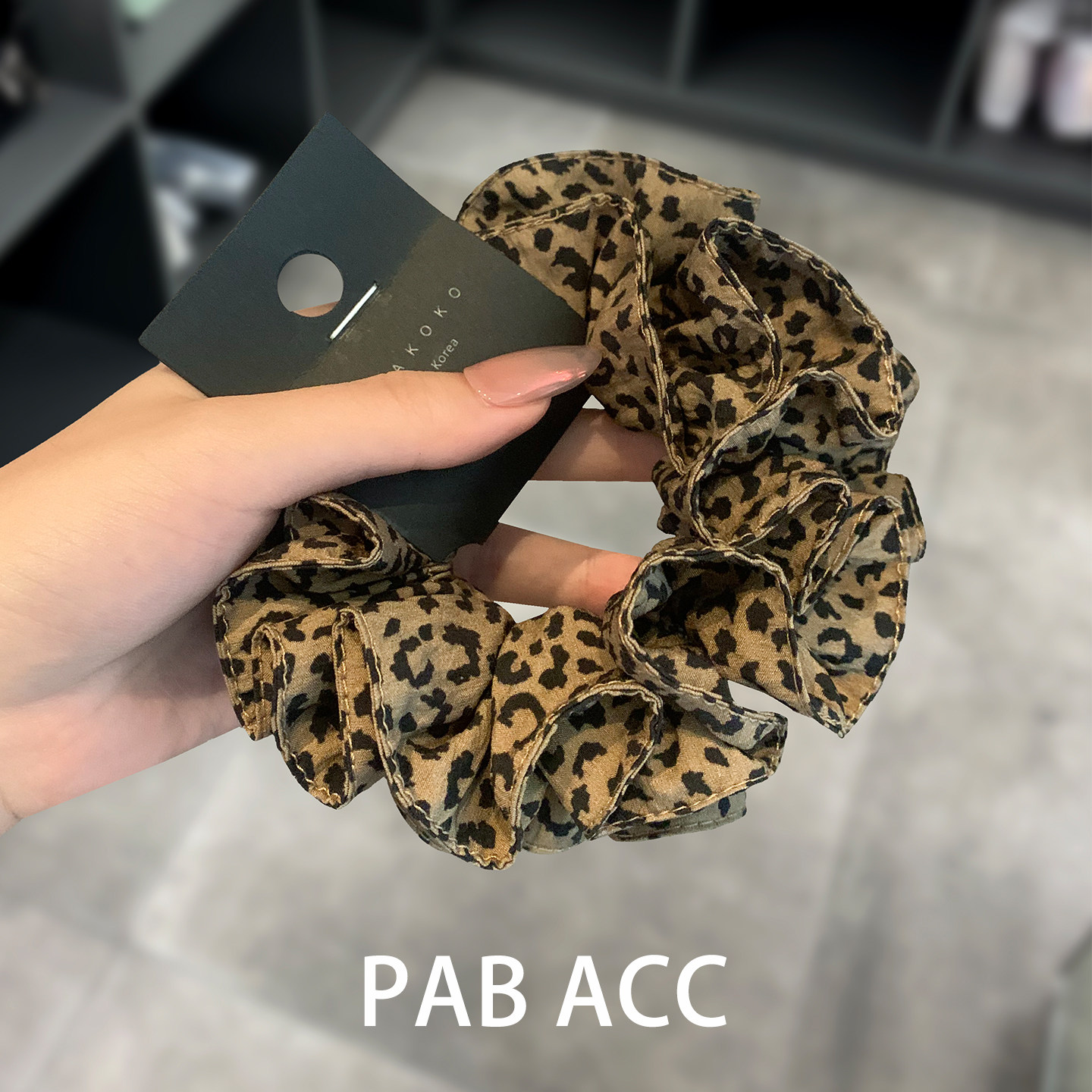 韩国甜酷辣妹高级感双层豹纹发圈洋气扎低马尾耐用弹力橡皮筋头绳,饰品/流行首饰/时尚饰品新,发饰,淘宝优惠券,粉丝福利购,淘宝优惠卷