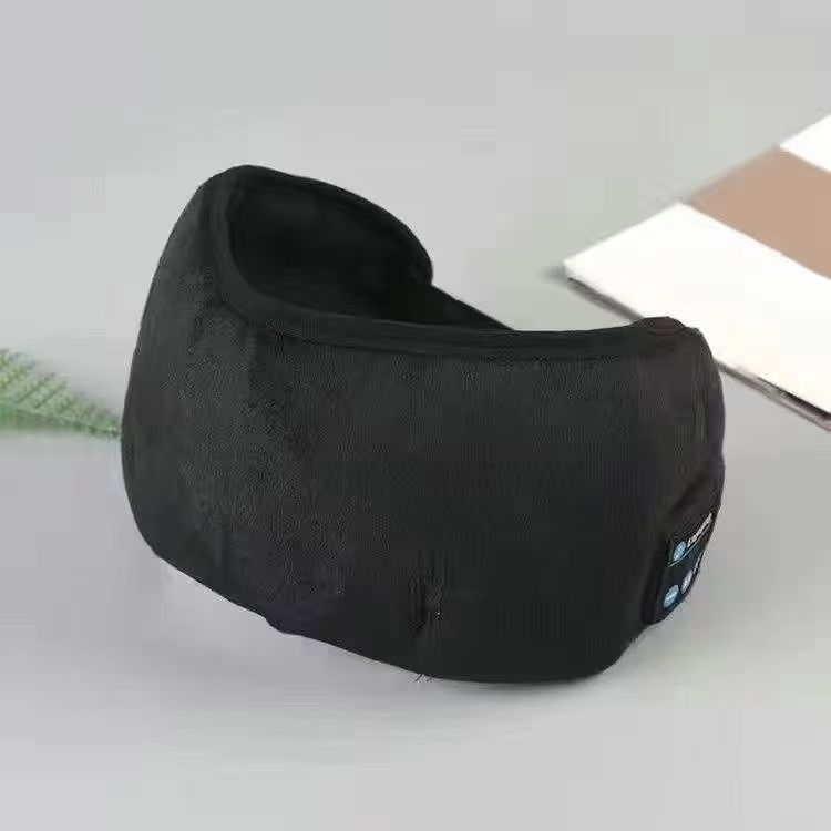多功能3D蓝牙耳机眼罩可调节无线语音通话遮光 蓝牙运动头巾