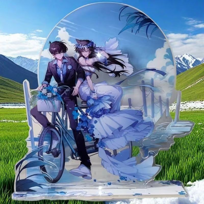 名侦探柯南新一小兰cp亚克力立牌