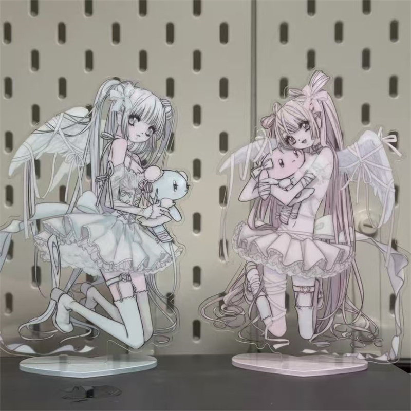 domi天使立牌高颜值亚克力桌面装饰摆件二次元送朋友礼物动漫周边,模玩/动漫/周边/娃圈三坑/桌游,动漫徽章/立牌,淘宝优惠券,粉丝福利购,淘宝优惠卷