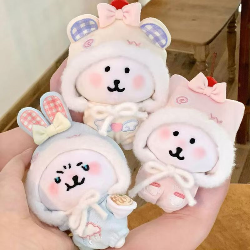 自嘲熊10cm奶呼呼连体服娃衣