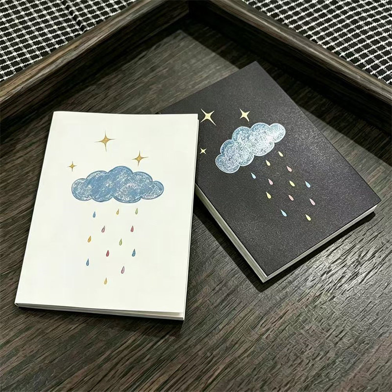 少女心事A6雨季笔记本手账本图片