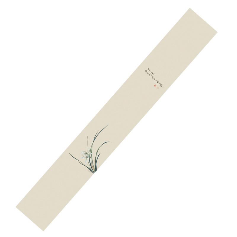 25n防水茶席新中式禅意茶桌旗布茶桌布茶旗茶台布艺长条餐布茶几