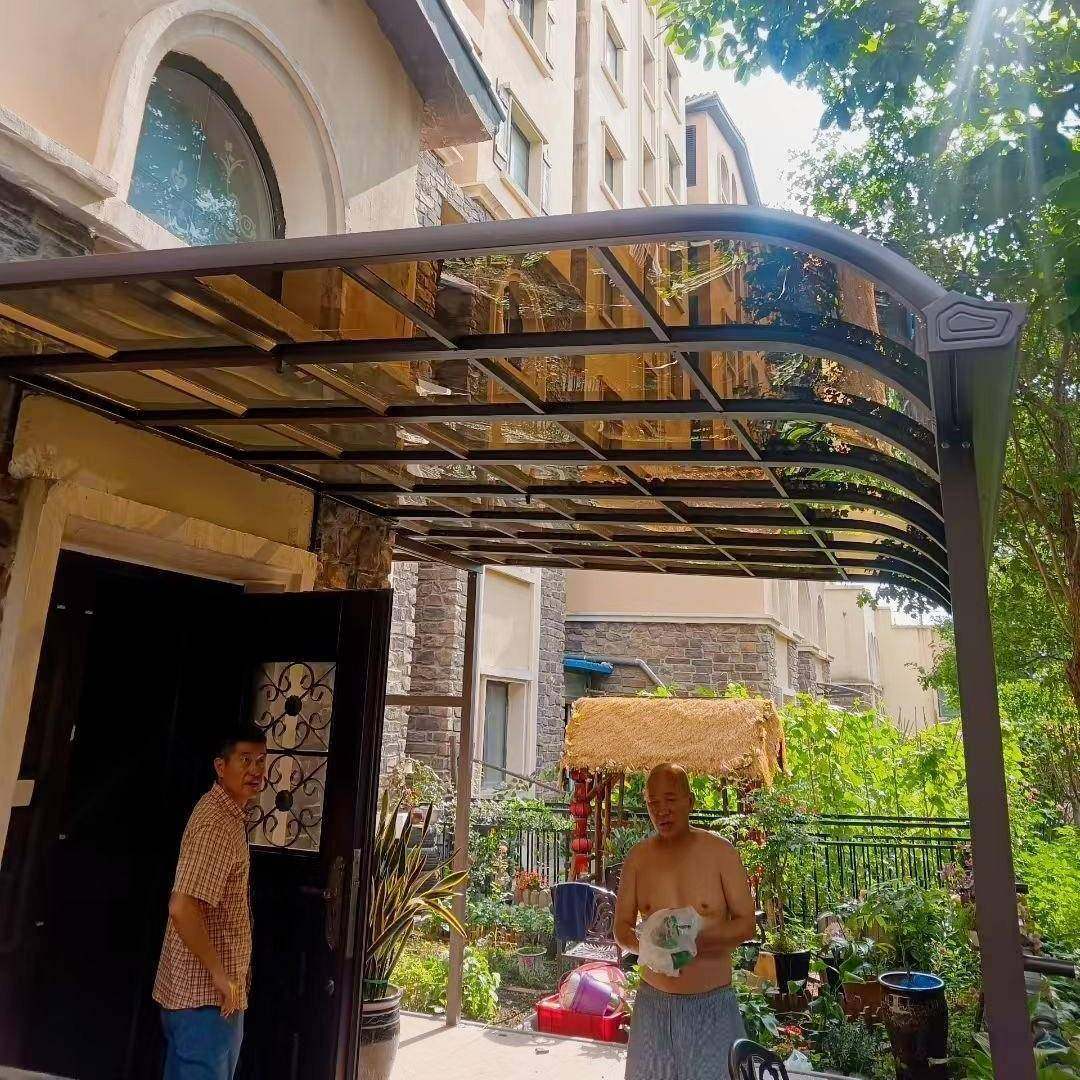 阳光板静音雨棚户外PC耐力板铝合金透明家用楼顶窗户遮雨棚防暴雨,户外/登山/野营/旅行用品,遮阳篷/雨篷/车篷/广告篷,淘宝优惠券,粉丝福利购,淘宝优惠卷