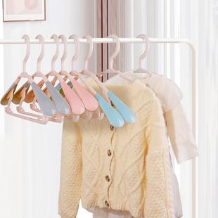 店衣服挂 儿童衣架小可爱伸缩新生婴儿宝宝家用子衣挂小孩防滑服装
