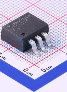 线性稳压器(LDO) LM1117SX-3.3/NOPB TO-263-3 原装正品