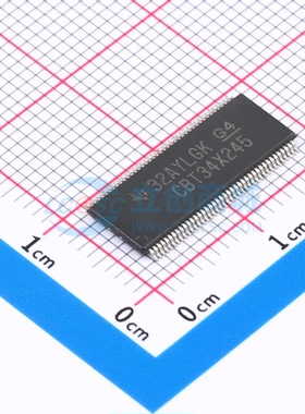 模拟开关/多路复用器 SN74CBT34X245DBBR TSSOP-80-6.1mm 原装正