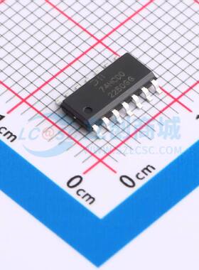 逻辑门 74HC00S14-13 SO-14 原装正品