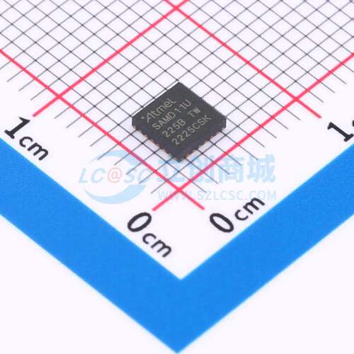 单片机(MCU/MPU/SOC) ATSAMD11D14A-MUT WQFN-24-EP(4x4) 原装正