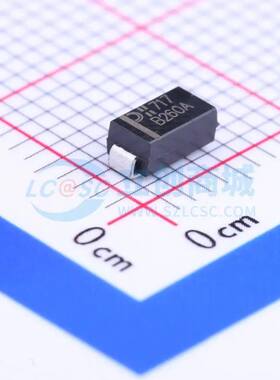 肖特基二极管 B260A-13-F SMA 原装正品